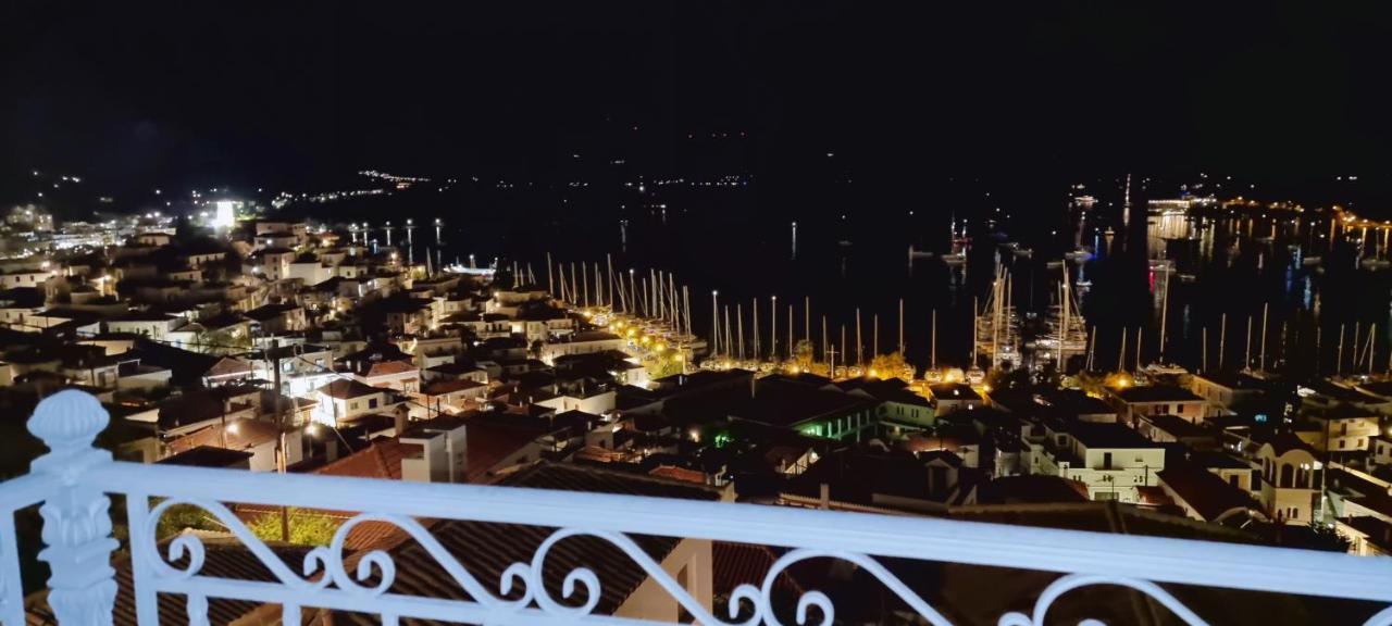 Ferienwohnung Panoramic View Poros Town Exterior foto