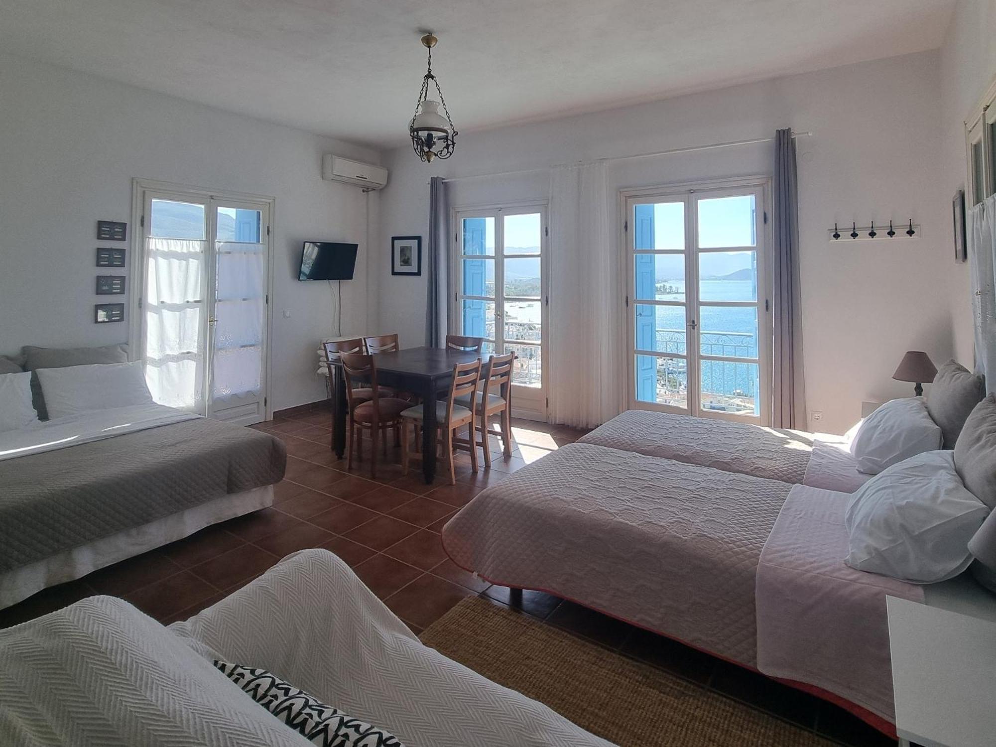 Ferienwohnung Panoramic View Poros Town Exterior foto