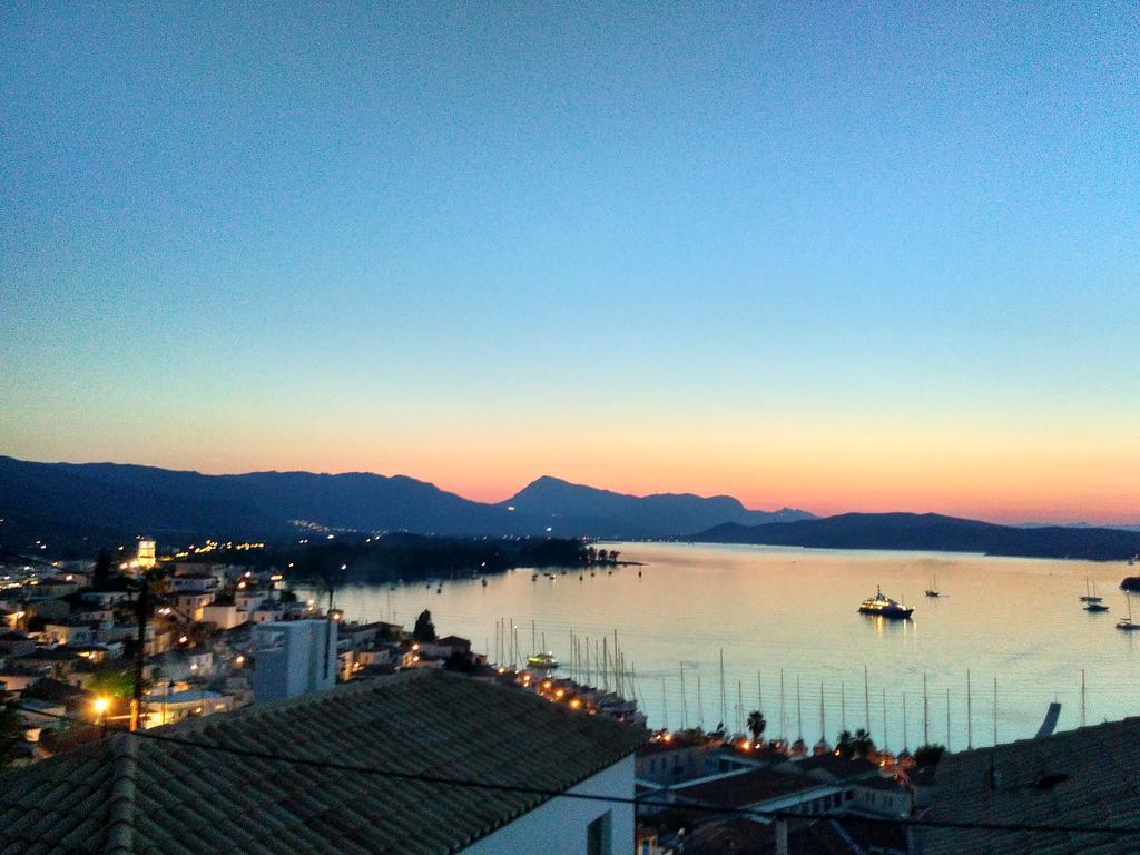 Ferienwohnung Panoramic View Poros Town Exterior foto