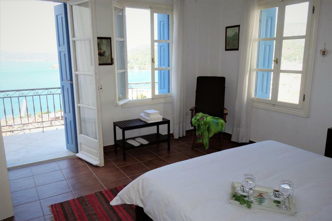 Ferienwohnung Panoramic View Poros Town Exterior foto